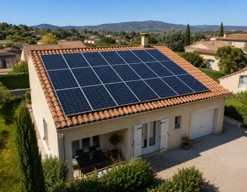 Prime à l'autoconsommation panneaux solaires Lédignan — aide financière de l'État